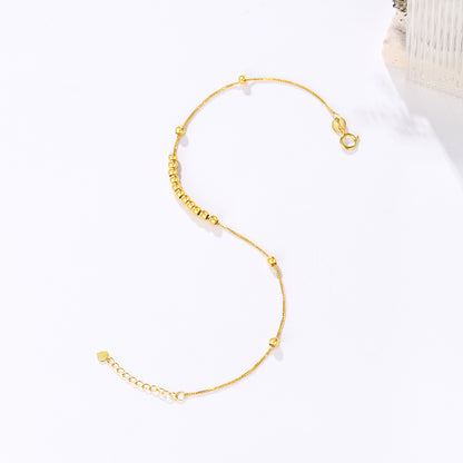 18K Gold Bracelet - Exquisite, Boutique Design with Luxe, High-end INS Style,