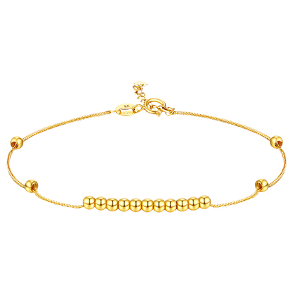 18K Gold Bracelet - Exquisite, Boutique Design with Luxe, High-end INS Style,