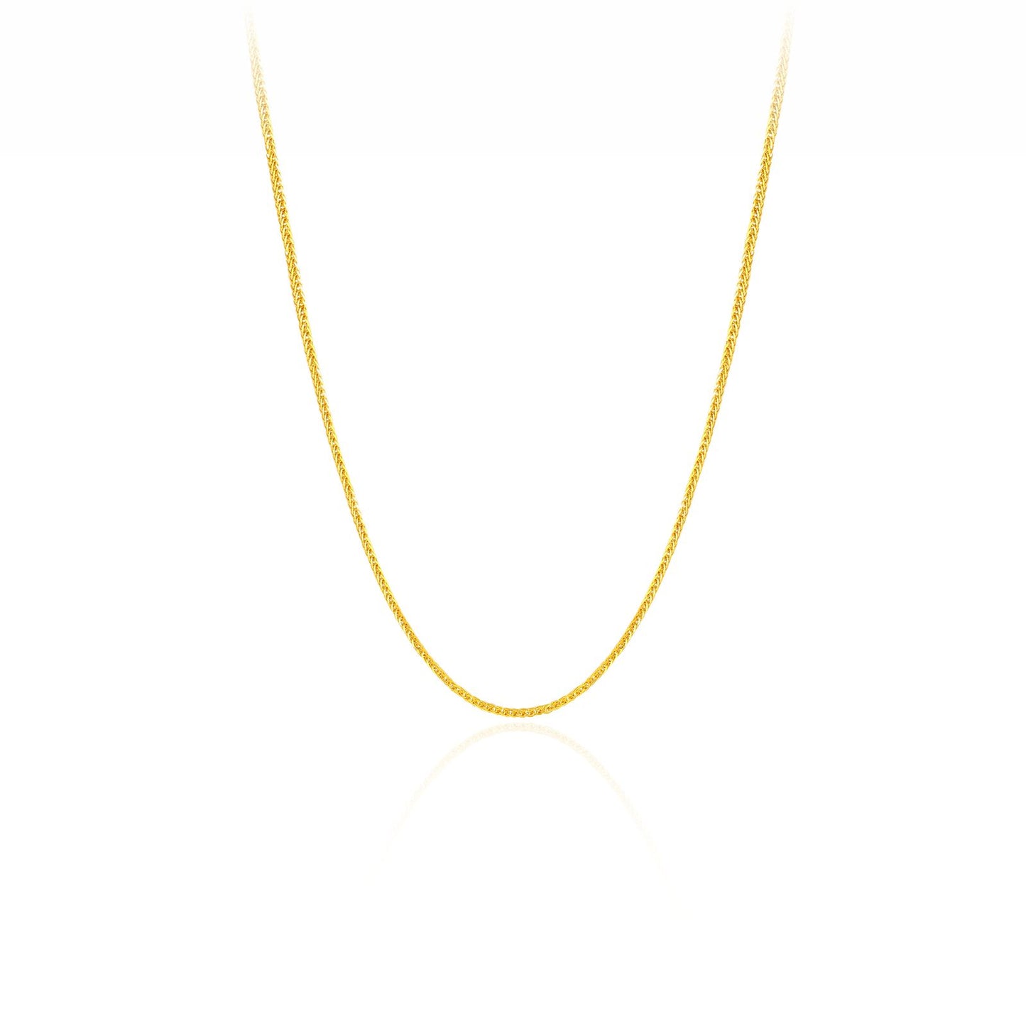 SUNFEEL 24K Gold Chopard Necklace Gold Chain Necklace Jewelry Gifts for Women