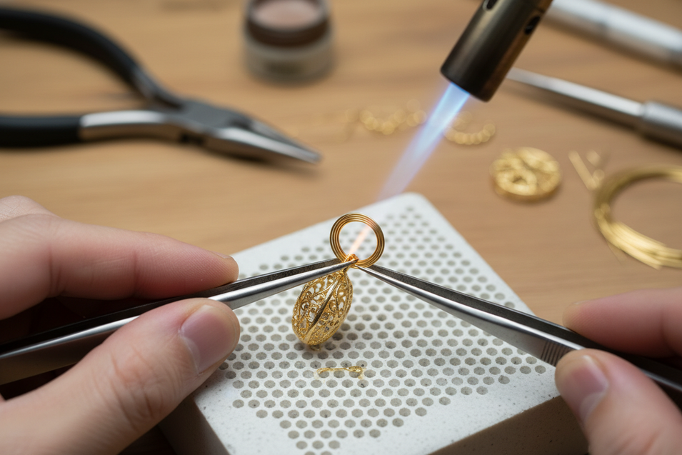 gold solder bonding