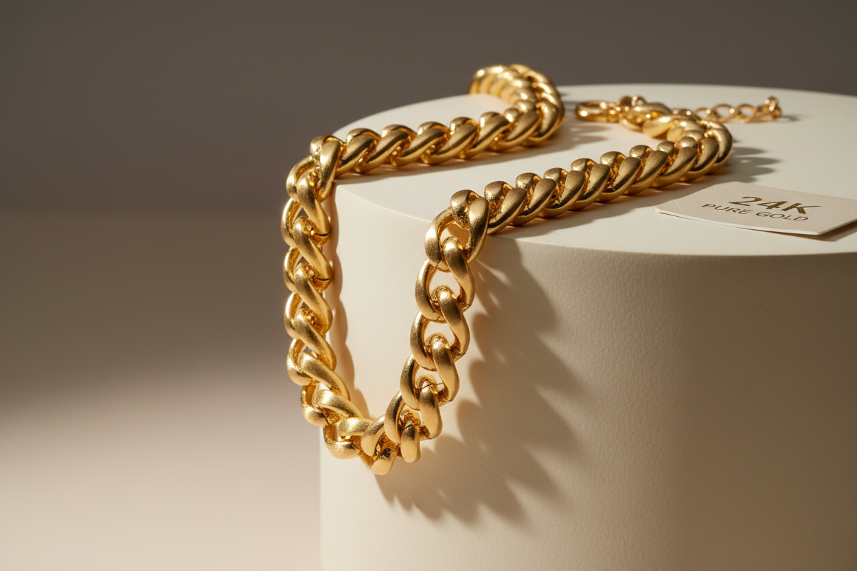 In a world of coatings and shortcuts, choosing pure gold is a return to material honesty and lasting value.