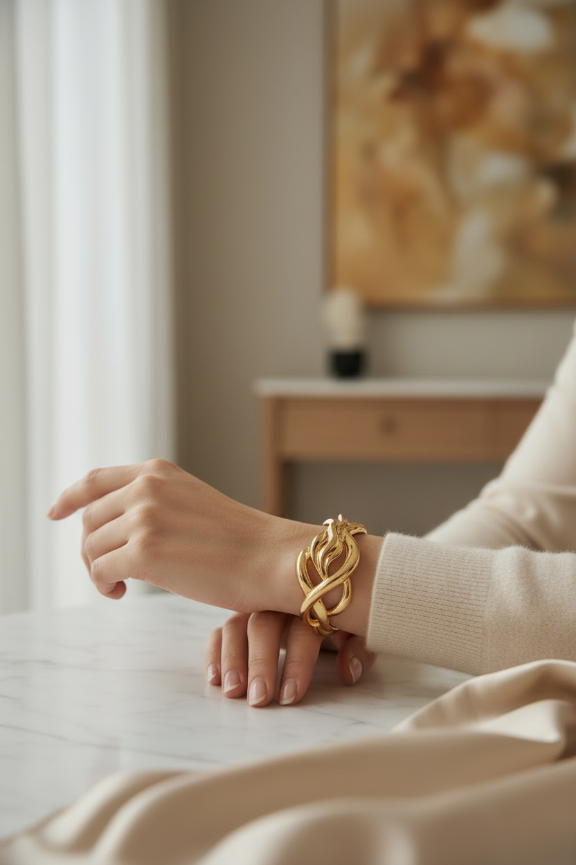 please let bracelet focus to the image center