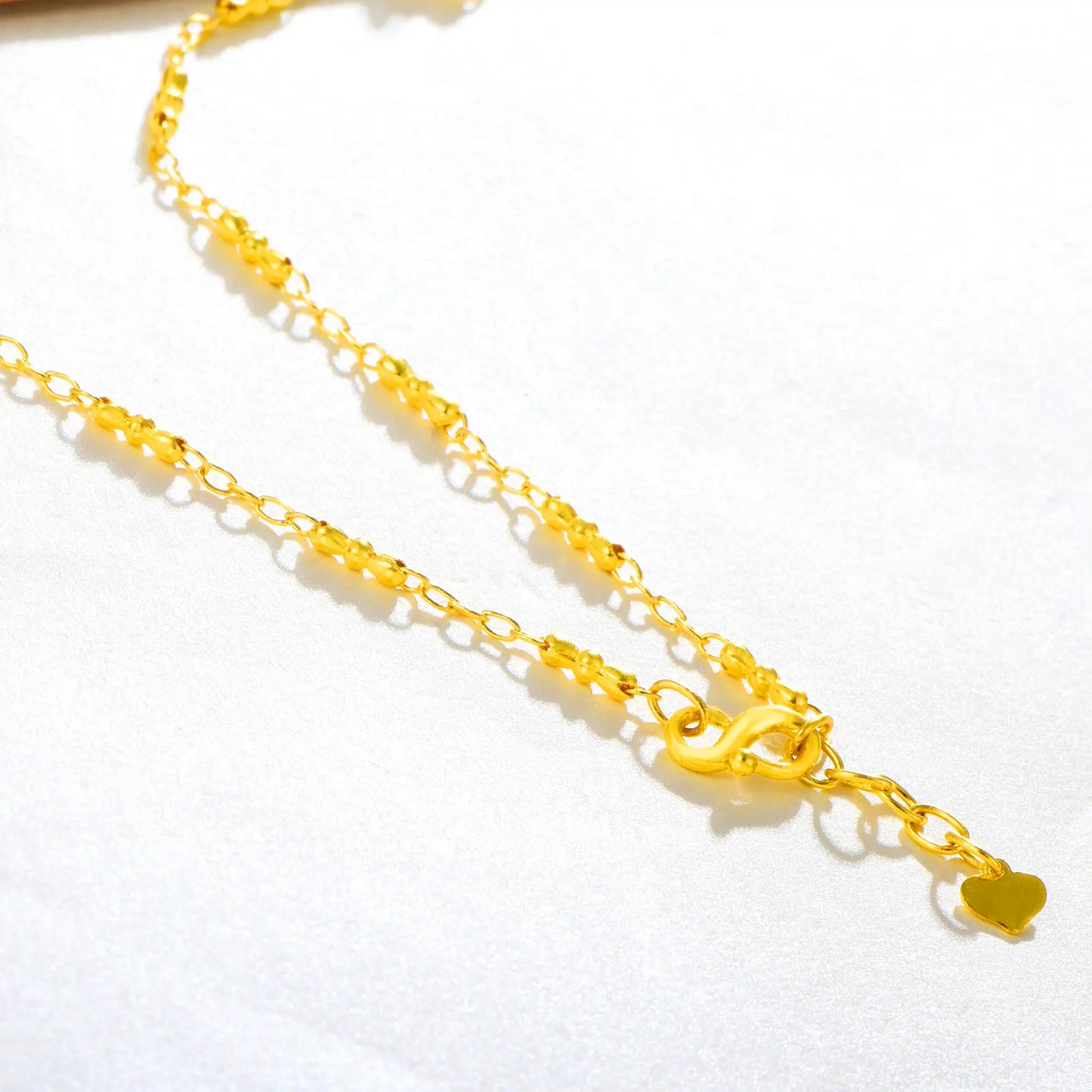 24K Gold Peony Necklace