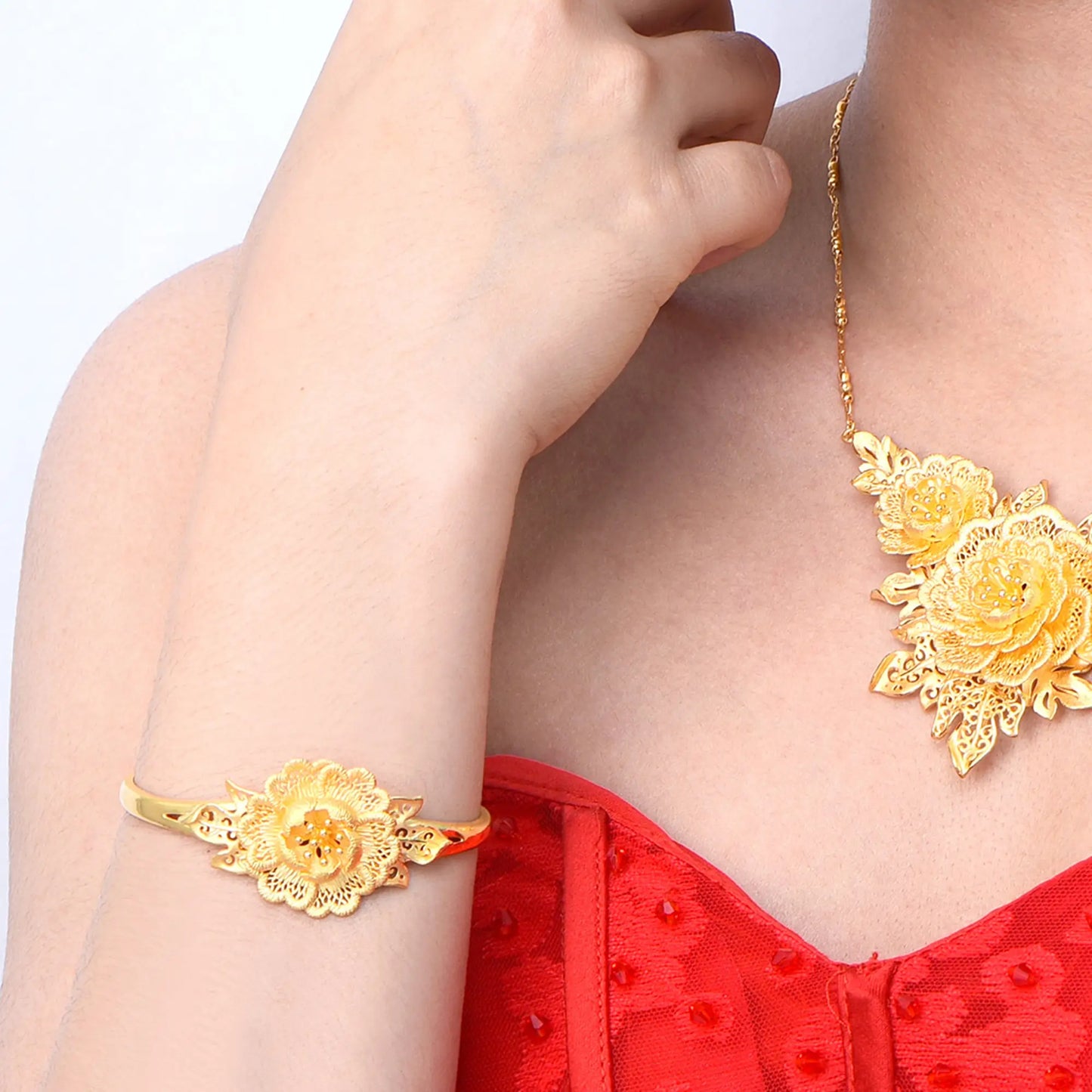 24k Gold Elegance Bracelet