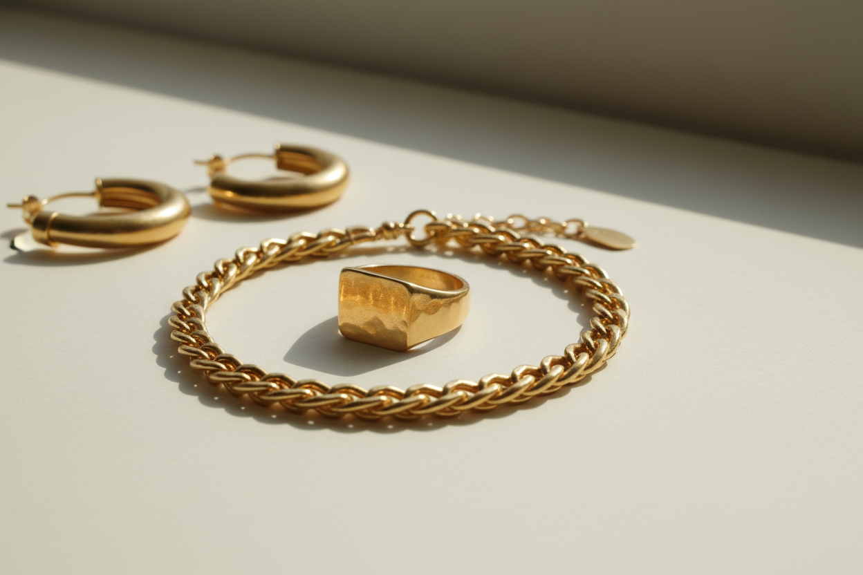 visible honesty. The color of pure gold is unmistakable — deeper, warmer, and impossible to fully imitate. It's truth you can see and feel.